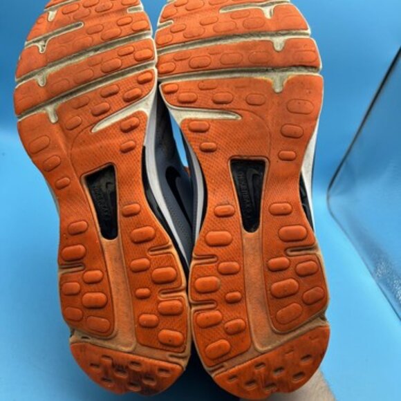 Nike Mens Reax Run 9 Running Shoes Orange 653617-402 Lace Up Low Top Mesh 11 - Picture 8 of 10